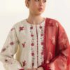 Premium 3 Piece Embroidered Lawn Suit - Unstitched
