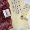 Premium 3 Piece Embroidered Lawn Suit - Unstitched