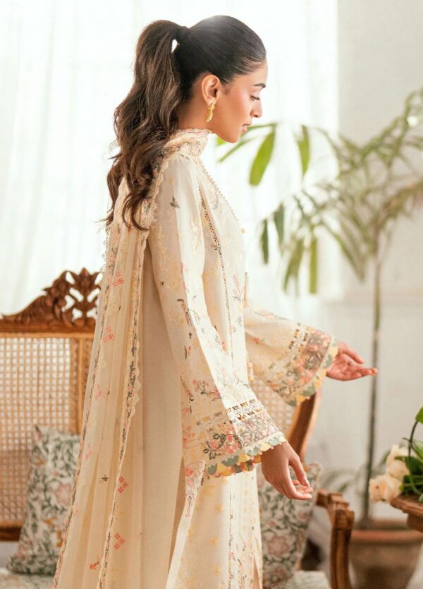Premium 3 Piece Embroidered Lawn Suit - Unstitched