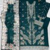 Premium 3 Piece Embroidered Lawn Suit - Unstitched