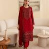 Premium 3 Piece Embroidered Lawn Suit - Unstitched
