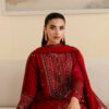 Premium 3 Piece Embroidered Lawn Suit - Unstitched