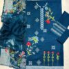 Premium 3 Piece Embroidered Lawn Suit - Unstitched