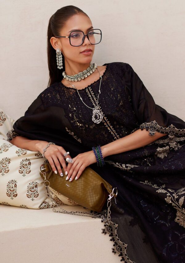 Premium 3 Piece Embroidered Lawn Suit - Unstitched