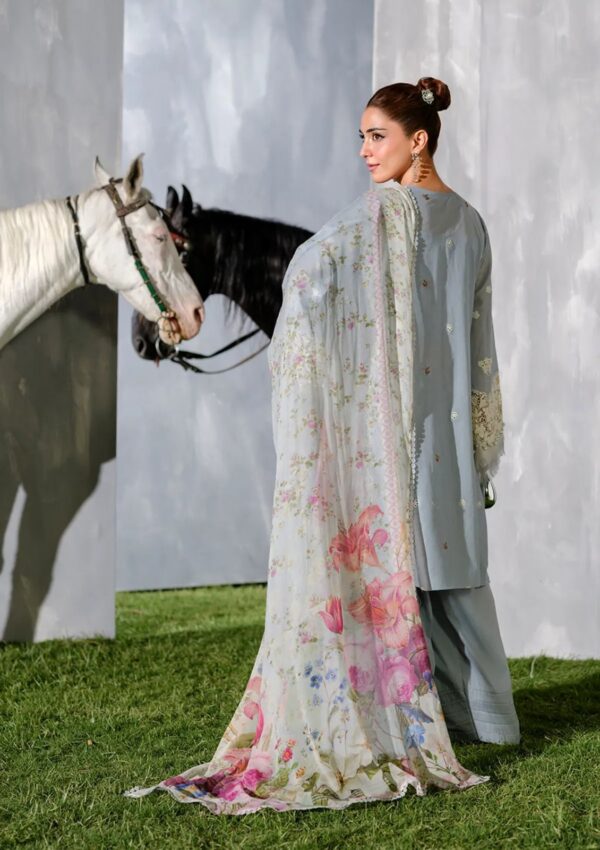 Premium 3 Piece Embroidered Lawn Suit - Unstitched