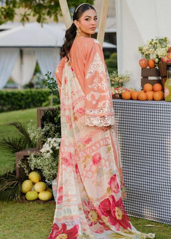 Premium 3 Piece Embroidered Lawn Suit - Unstitched