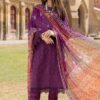 Premium 3 Piece Embroidered Lawn Suit - Unstitched