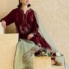 Premium 3 Piece Embroidered Lawn Suit - Unstitched