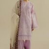Premium 3 Piece Embroidered Lawn Suit - Unstitched