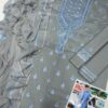 Premium 3 Piece Embroidered Lawn Suit - Unstitched