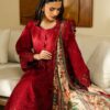 Premium 3 Piece Embroidered Lawn Suit - Unstitched