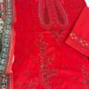 Premium 3 Piece Embroidered Lawn Suit - Unstitched