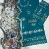 Premium 3 Piece Embroidered Lawn Suit - Unstitched