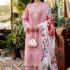 Premium 3 Piece Embroidered Lawn Suit - Unstitched