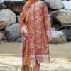 Premium 3 Piece Embroidered Lawn Suit - Unstitched