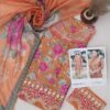 Premium 3 Piece Embroidered Lawn Suit - Unstitched