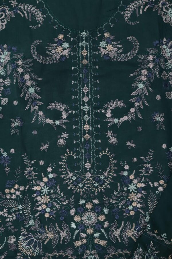 Premium 3 Piece Embroidered Lawn Suit - Unstitched