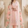 Premium 3 Piece Embroidered Lawn Suit - Unstitched