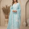 Premium 3 Piece Embroidered Lawn Suit - Unstitched