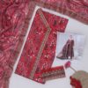 Premium 3 Piece Embroidered Lawn Suit - Unstitched