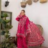 Premium 3 Piece Embroidered Lawn Suit - Unstitched