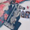 Premium 3 Piece Embroidered Lawn Suit - Unstitched