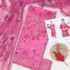 Premium 3 Piece Embroidered Lawn Suit - Unstitched