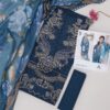 Premium 3 Piece Embroidered Lawn Suit - Unstitched