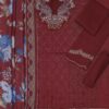 Premium 3 Piece Embroidered Lawn Suit - Unstitched