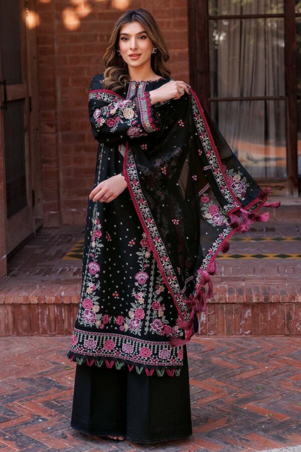 Premium 3 Piece Embroidered Lawn Suit - Unstitched