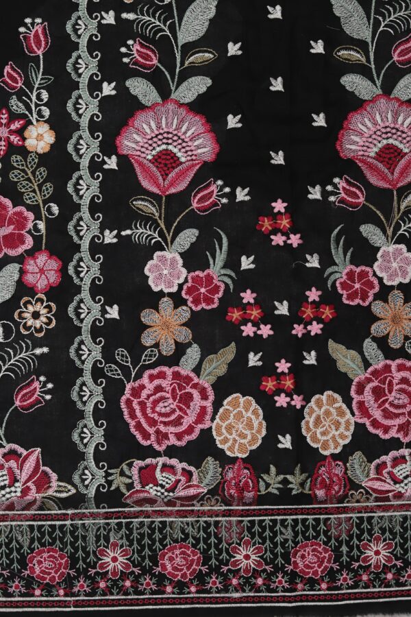 Premium 3 Piece Embroidered Lawn Suit - Unstitched