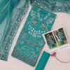 Premium 3 Piece Embroidered Lawn Suit - Unstitched