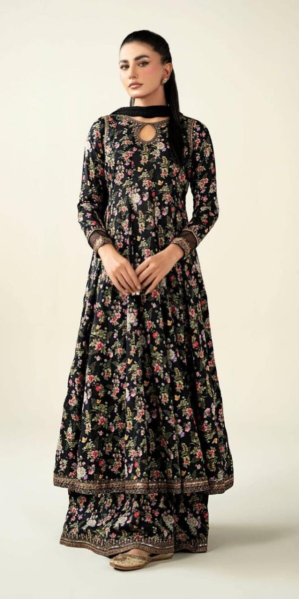 Premium 3 Piece Embroidered Lawn Suit - Unstitched