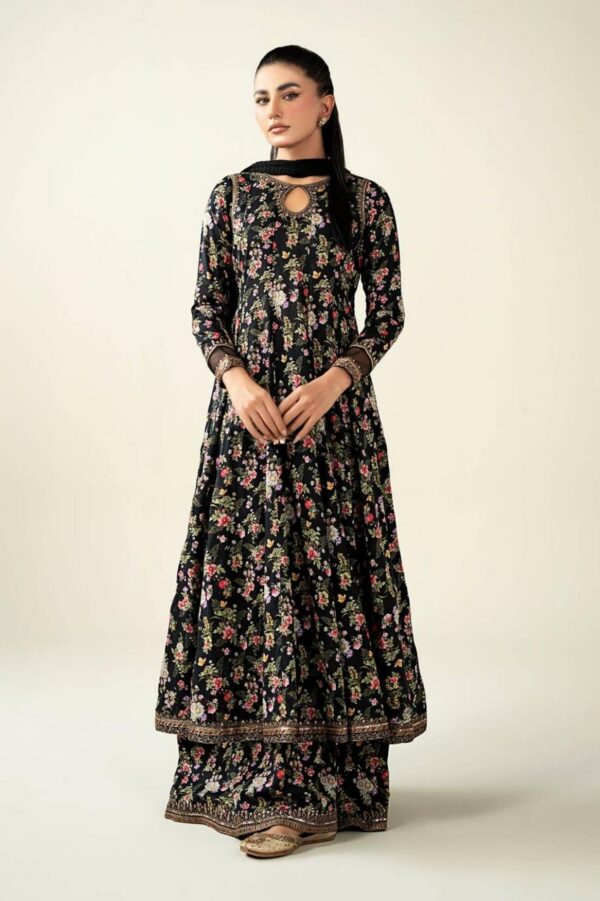 Premium 3 Piece Embroidered Lawn Suit - Unstitched