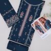 Premium 3 Piece Embroidered Lawn Suit - Unstitched