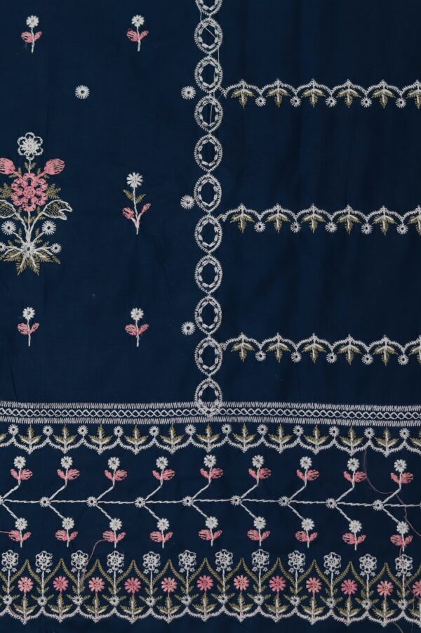 Premium 3 Piece Embroidered Lawn Suit - Unstitched