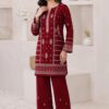 Premium 3 Piece Embroidered Lawn Suit - Unstitched