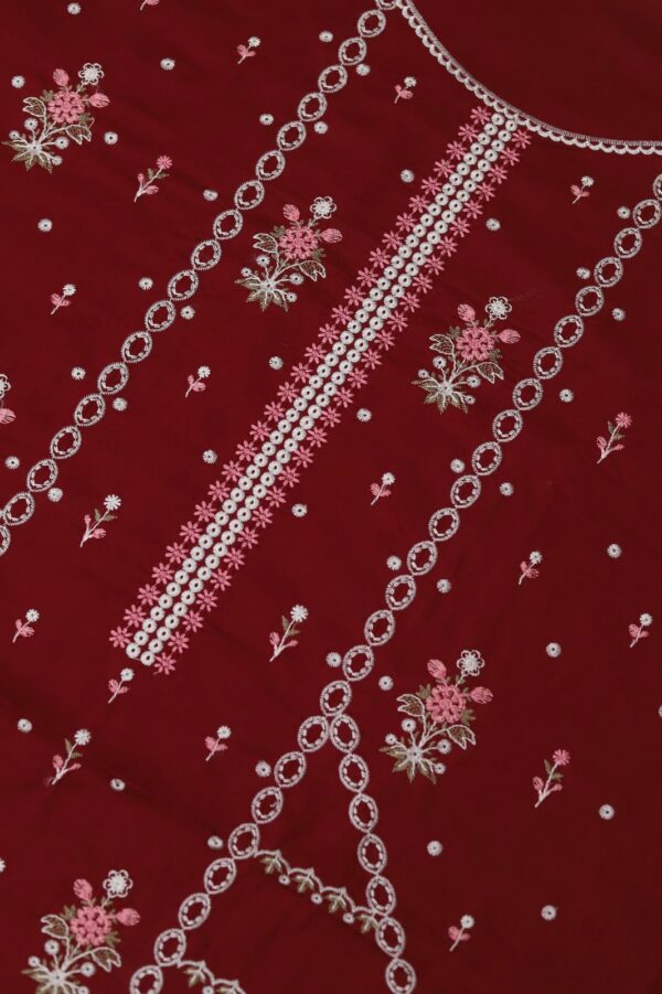 Premium 3 Piece Embroidered Lawn Suit - Unstitched