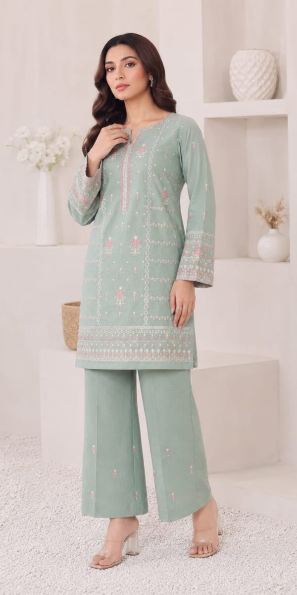Premium 3 Piece Embroidered Lawn Suit - Unstitched