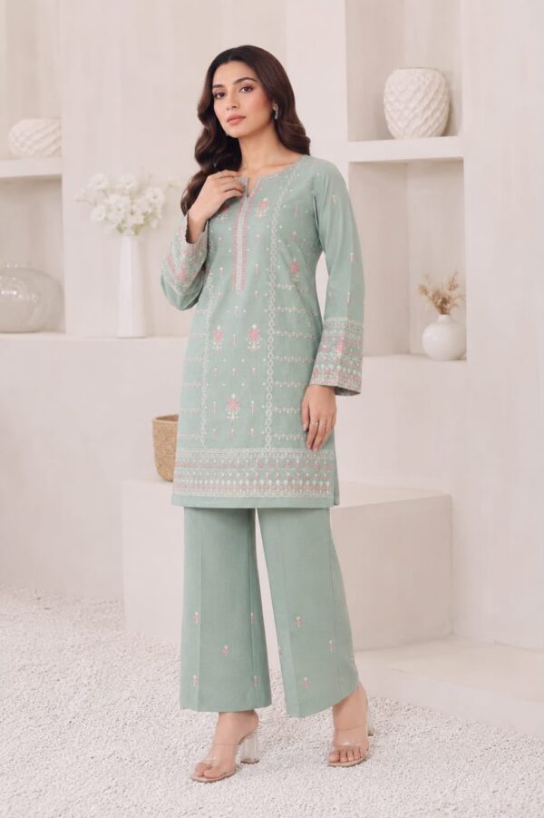 Premium 3 Piece Embroidered Lawn Suit - Unstitched