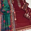 Premium 3 Piece Embroidered Lawn Suit - Unstitched