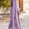 3 Piece Unstitched Embroidered Lawn Suit 890B