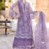 3 Piece Unstitched Embroidered Lawn Suit 890B