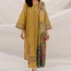 Premium 3 Piece Embroidered Lawn Suit - Unstitched