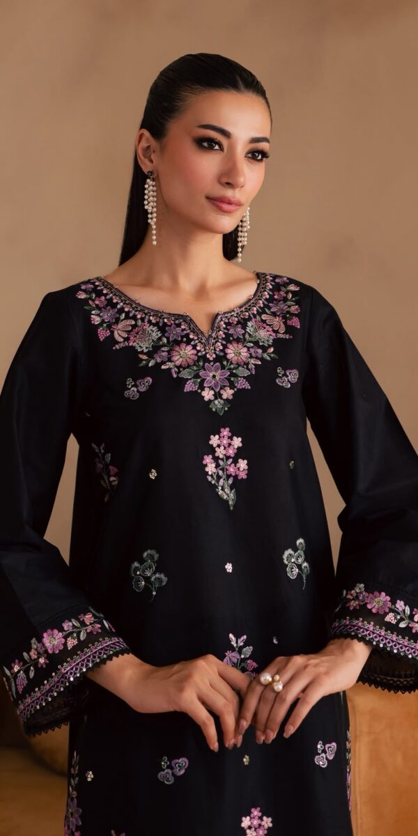 Juna Collection Premium 2 Piece Embroidered Dhanak Suit - Unstitched S01A002