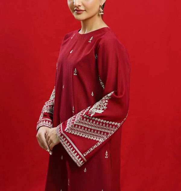 WhatsApp Image 2026-09-15 at 5.35.02 PM (1) Premium 2 Piece Embroidered Dhanak Suit - Unstitched S01A003