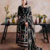 Juna Collection Premium 3 Piece Embroidered Dhanak Suit - Unstitched S01A009
