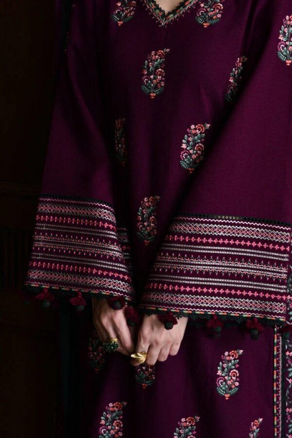 WhatsApp Image 2026-09-15 at 5.35.24 PM Premium 3 Piece Embroidered Dhanak Suit - Unstitched S01A011