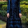 Premium 3 Piece Embroidered Dhanak Suit - Unstitched S02A025